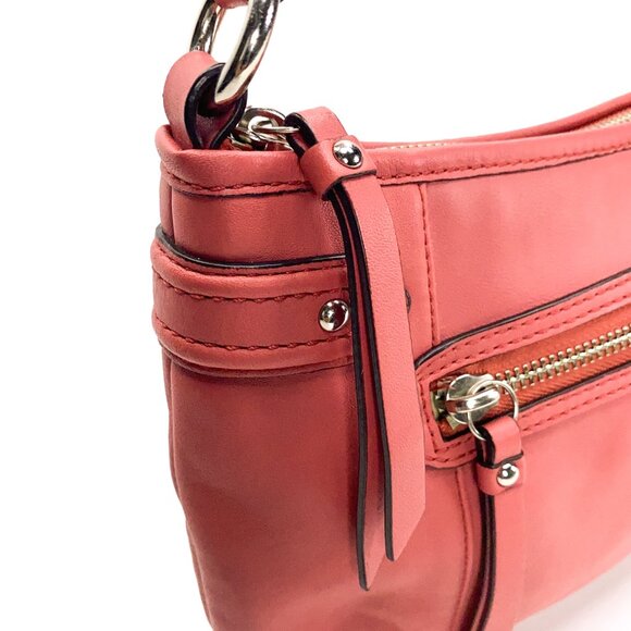 COACH Daisy Pink Leather Shoulder Bag - C1381-F23978 - Picture 8 of 16